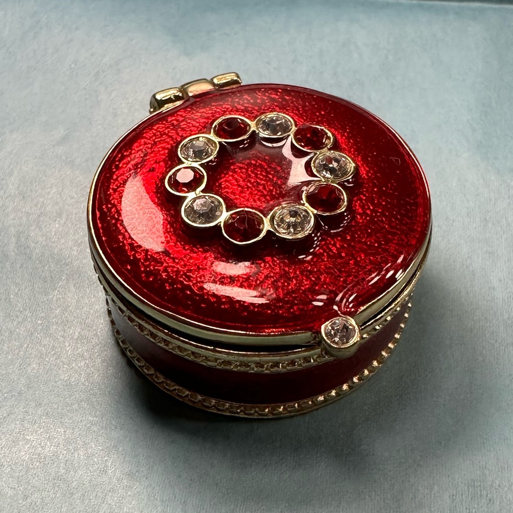 Earrings in Trinket Box